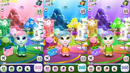 Colors Reion Compilation My Talking Angela Great Makeover Funny Videos