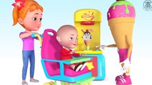 Bad Baby Crying for Ice Cream Candy - 3D Finger Family Song - Colours for Kids Children Toddlers