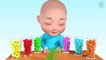 COLOR FACE - 3D Baby Cartoon Animation for Children - Learn Colors Kids Video
