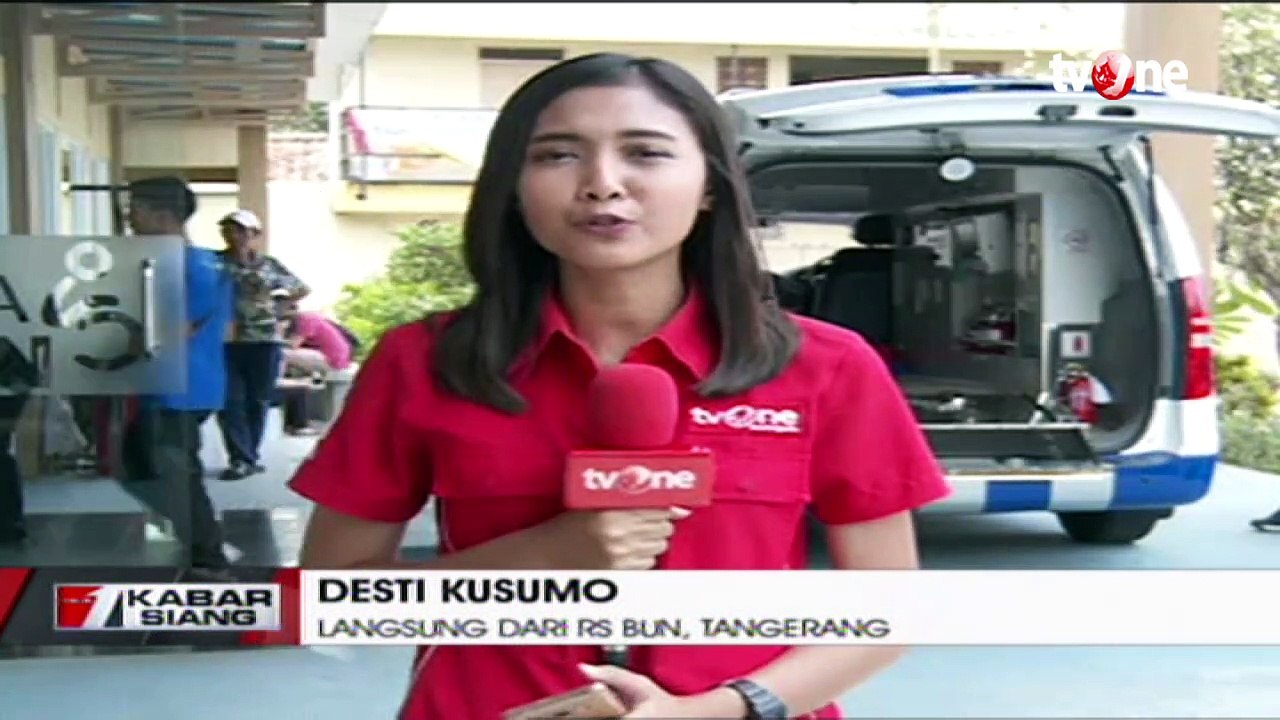 Kondisi di RS BUN. Tangerang Mengenai Korban Kebakaran Pabrik Kembang Api