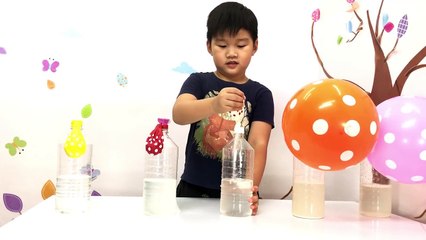 Bad baby play suprise Giant balloons! colors for kids Nursery Rhymes Kids songs & Learn colors