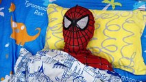 Learn Colors with Bad Baby Playing Doctor & colors spiderman, Nursery Rhymes for kids- KTRV