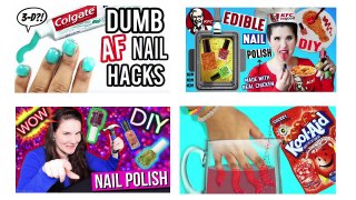 ---10 Simple Nail Hacks Everyone Should Know! - YouTube