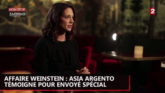 Affaire Harvey Weinstein : Le témoignage choc d’Asia Argento dans Envoyé Spécial (Vidéo)