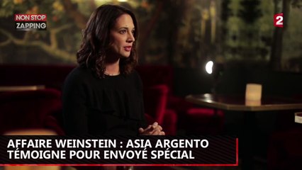 Affaire Harvey Weinstein : Le témoignage choc d’Asia Argento dans Envoyé Spécial (Vidéo)