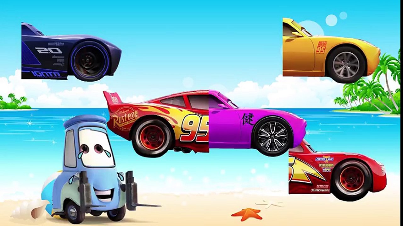 Wrong Parts Disney Cars Mcqueen Jackson Storm Cruz Ramirez Clutchgoneski Finger Family Nursery Rhyme