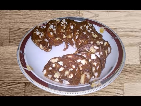 Melt in mouth Dates and Nuts slices |Sweet Snack Recipe |Dates and Nuts slices recipe