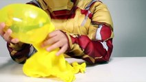 Avengers Play-Doh Surprise Eggs Disney Review New Kids Toys Iron Man Spiderman Captain Hulk Costumes-kY1jAiqrW2s