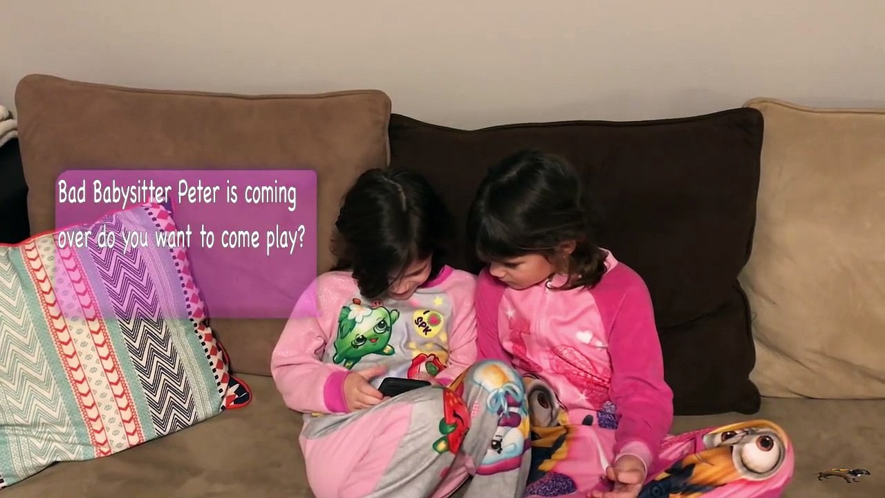 Bad Baby Kate & Lilly Give Bad Babysitter Peter a Makeover with Bad Baby Charlie-K-wnb7Cc6j8