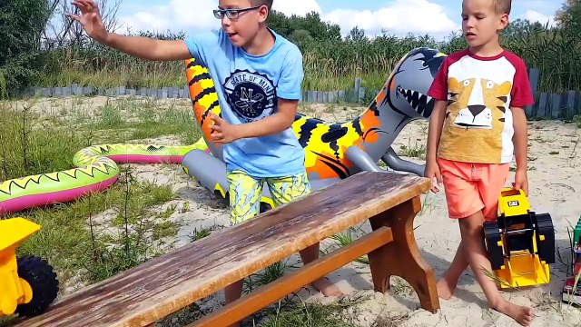 Bad boys Toys cars dive in water MANY LARGE TOY CARS For fun) BRUDER Cars for children-JW65Kverjwc