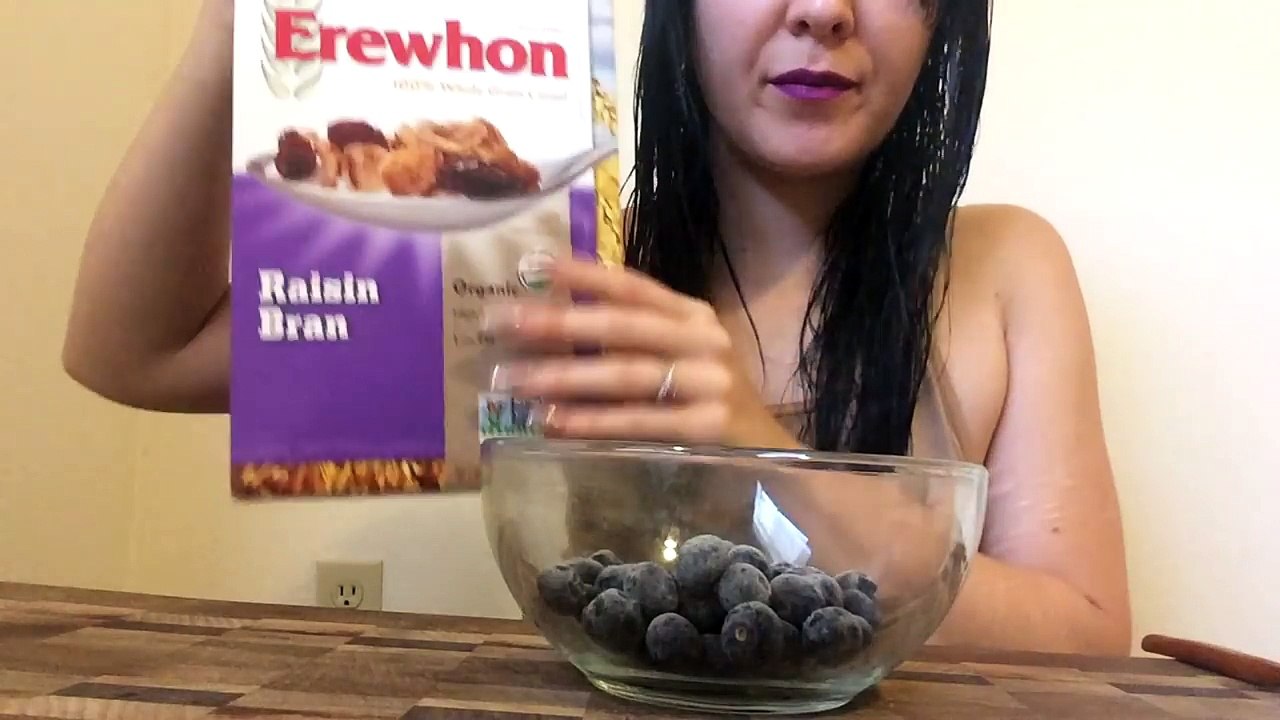 ASMR Amazing & Delicious Raisin Bran Cereal! | Eating Sounds