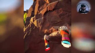 The Climb Game Gameplay - Desert Canyon Rock Climbing! (The Climb Oculus Rift Virtual Reality)