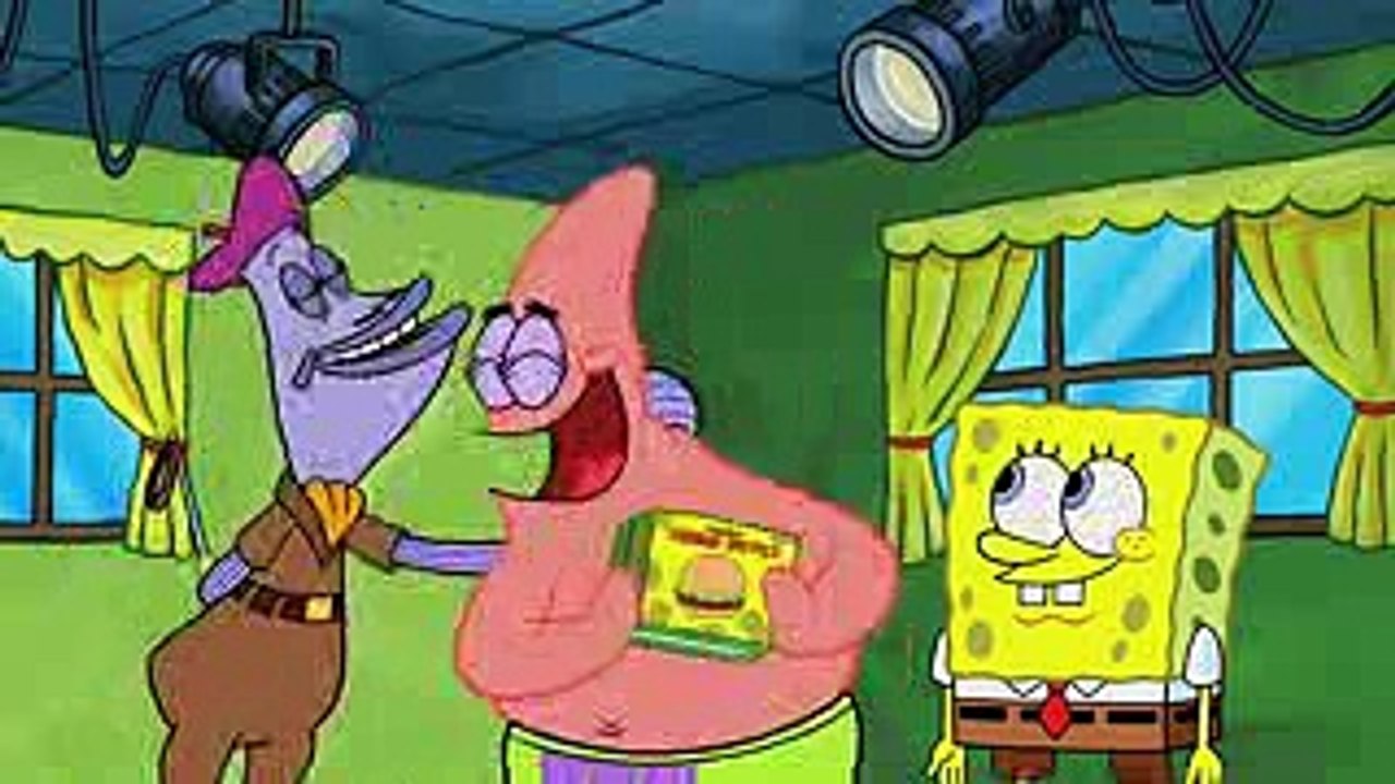 SpongeBob SquarePants  Patrick & SpongeBob Shoot a Frozen Krabby Patty Commercial  Nick