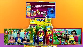 Yowie Chocolate Surprise Eggs. With 24 Limited Edition Collectible Figures!