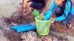 Smart Woman Make Water Pipe Deep Hole Fish Trap To Catch A Lot Of Fish