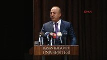 Gaziantep Dışişleri Bakanı Çavuşoğlu Gaziantep'te Konuştu