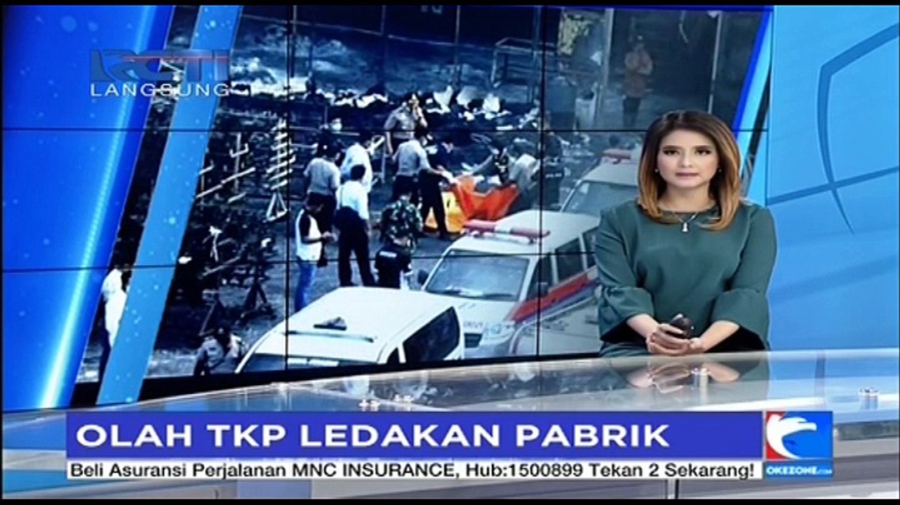 Polisi Olah TKP Ledakan Pabrik Petasan