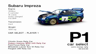 Colin McRae Rally 04 - Cars
