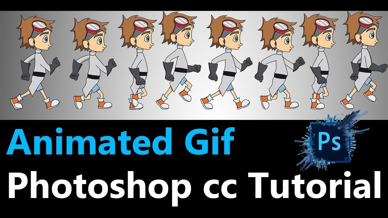 Learn how to make animated gif in photoshop cc easy method