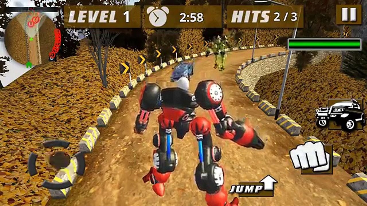 Offroad Hummer Transform Robot - Android GamePlay FHD