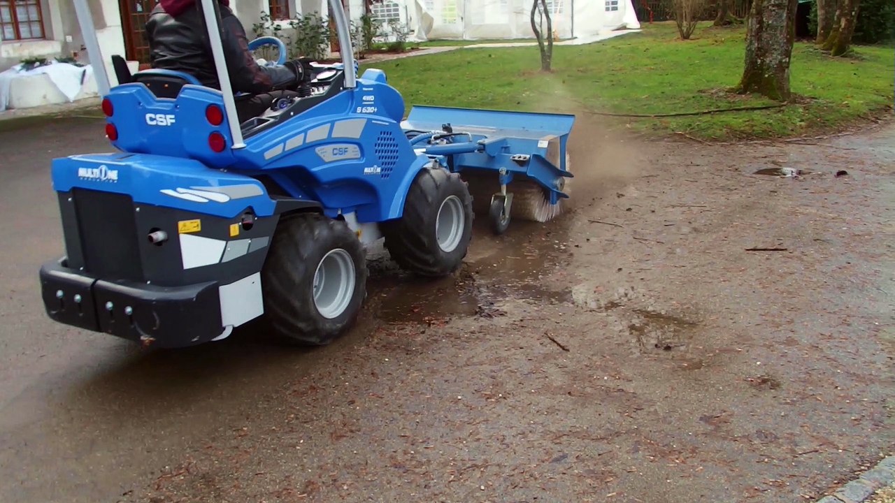 Balai rotatif avec MultiOne