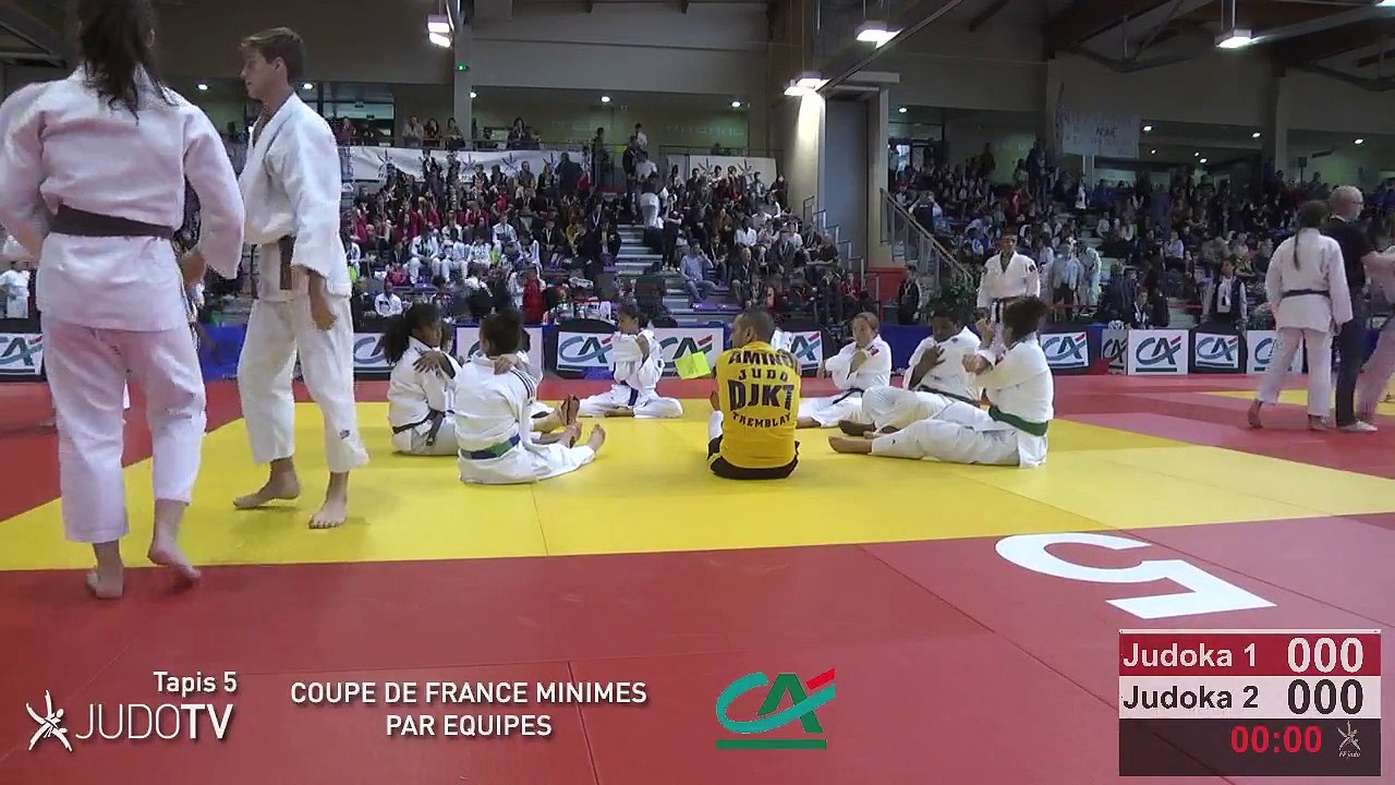 TAPIS 5 -  COUPE DE FRANCE MINIMES CREDIT AGRICOLE PAR EQUIPES DE DEPARTEMENTS 2017 - LIVE 6 (170)