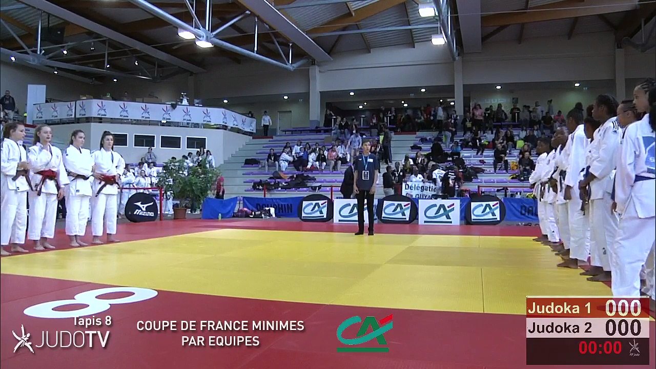 TAPIS 8 - COUPE DE FRANCE MINIMES CREDIT AGRICOLE PAR EQUIPES DE DEPARTEMENTS 2017 - LIVE 9 (44)