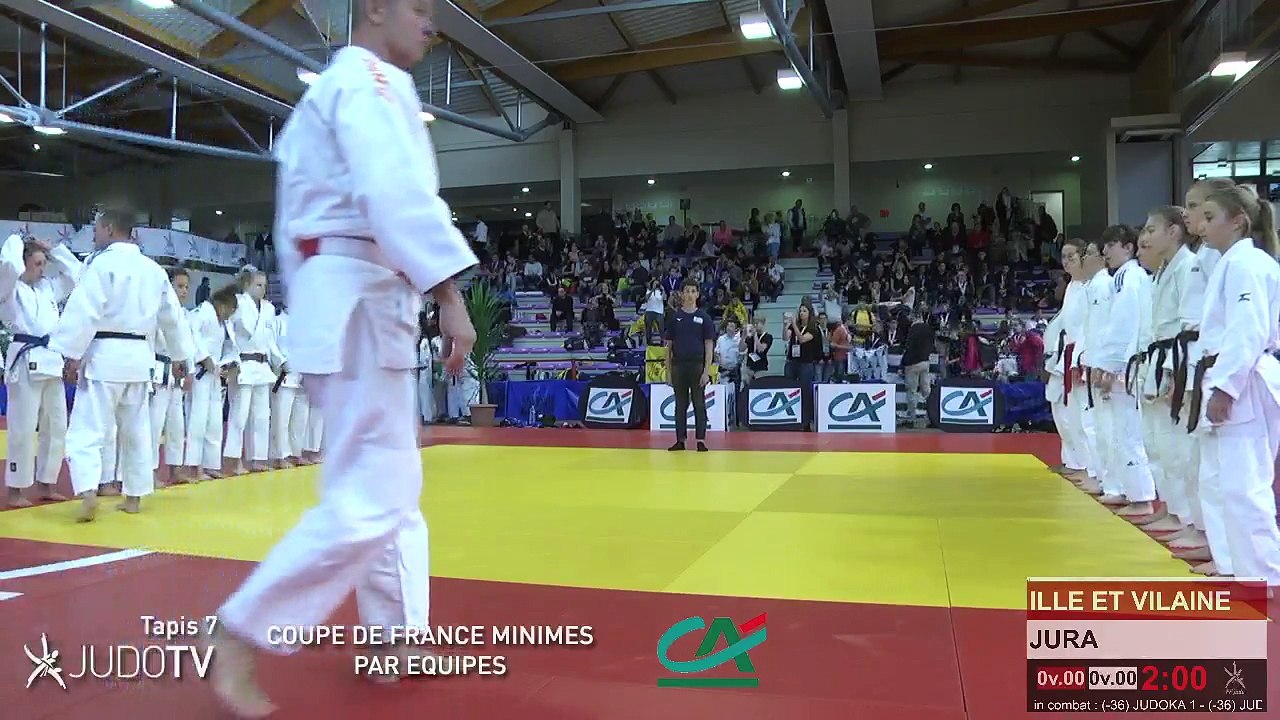 TAPIS 7 - COUPE DE FRANCE MINIMES CREDIT AGRICOLE PAR EQUIPES DE DEPARTEMENTS 2017 - LIVE 8 (51)