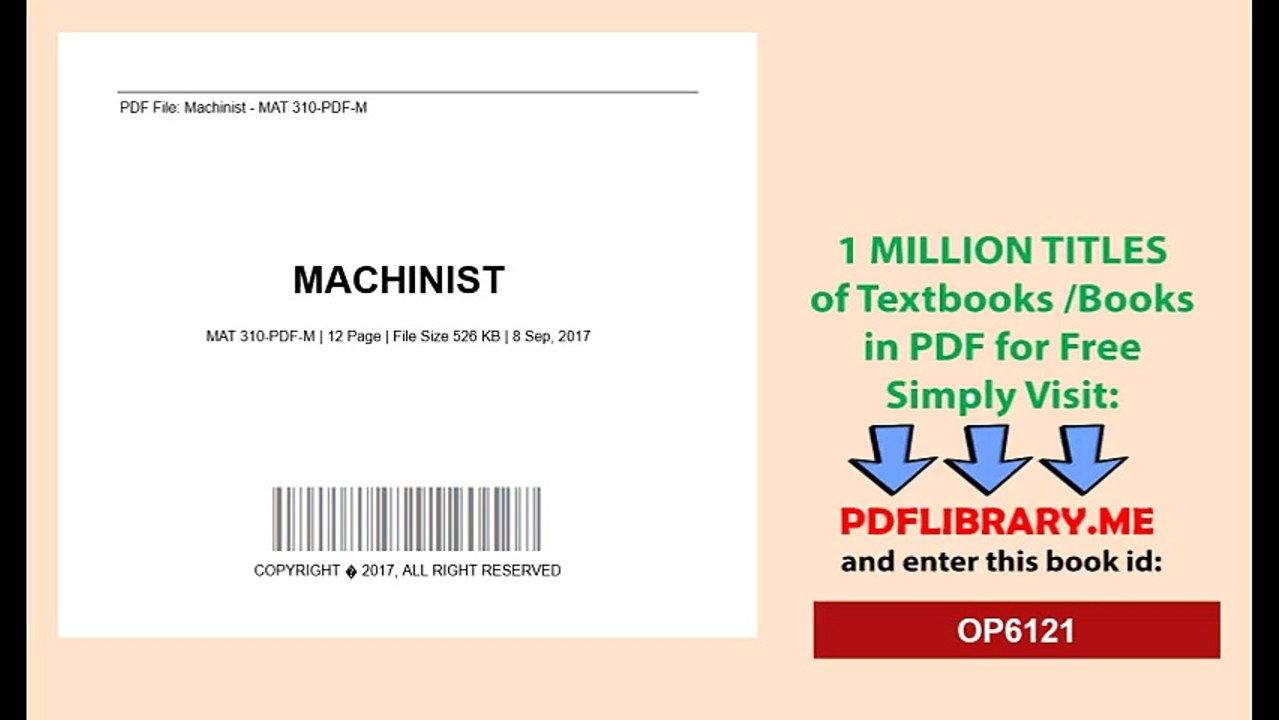 Machinist download