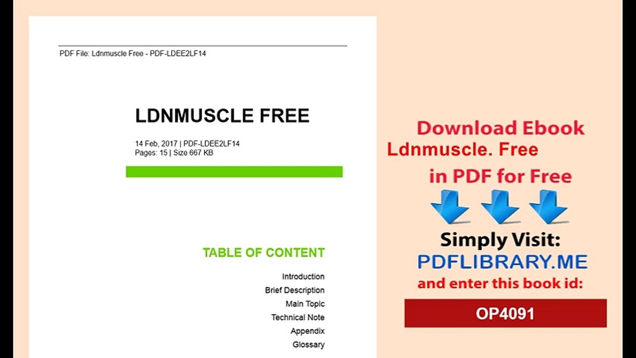 Ldnmuscle Free