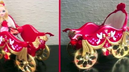 Custom Ever After High Horse - Apple Whites horse friend (custom horse and carriage)