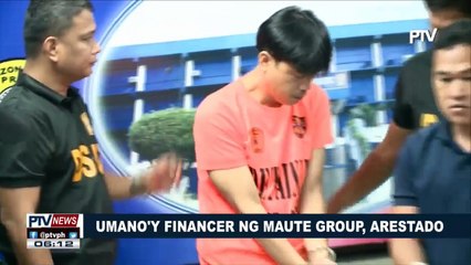 Umano'y financer ng Maute group, arestado