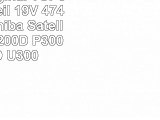 Nr 004 original TUPower Netzteil 19V 474A für Toshiba Satellite P200 P200D P300 P300D