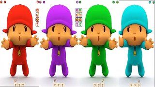 Baby Learn Colors with My Talking Pocoyo | Colours for Kids Animation Education Cartoon Compilation