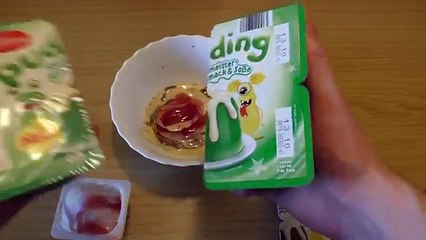 Chocolate Vanilla Pudding + Raspberry + Waldmeister [LIDL]