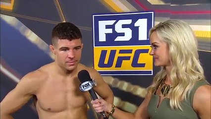 Al Iaquinta on his first-round knockout win over Diego Sanchez | UFC FIGHT NIGHT