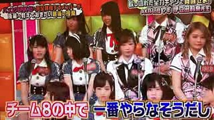 AKBINGO！　AKB48チーム8　岡部 麟　エド・はるみのモノマネをする