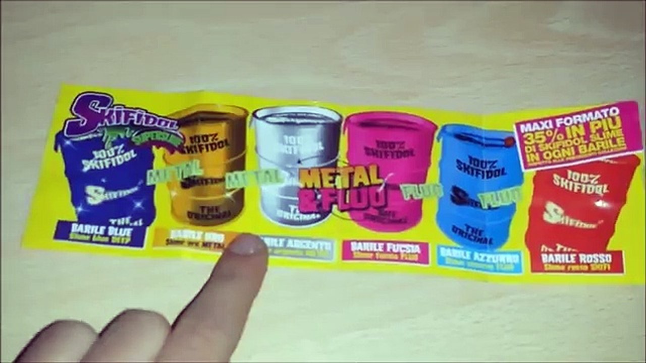 EDICOLA #17: Skifidol 100% slime FLUO - THE ORIGINAL!!!