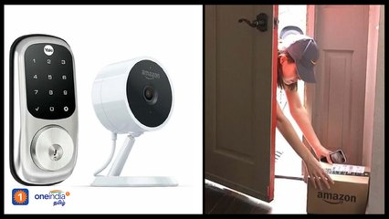 வீட்டில் ஆள் இல்லாவிட்டாலும் வீட்டுக்குள்ளேயே டெலிவரி..அமோசன் அதிரடி-வீடியோ