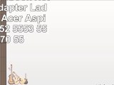 Mitsuru Notebook Netzteil AC Adapter Ladegerät für Acer Aspire 5541 5552 5553 5560 5570