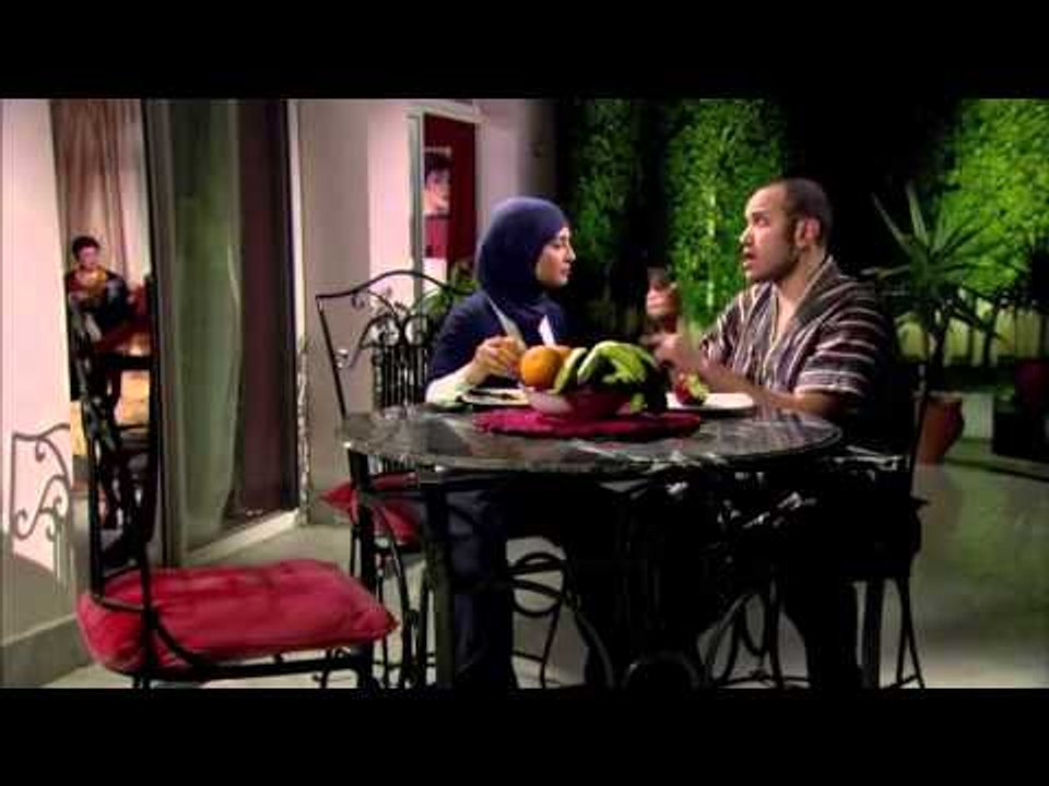 نونة المأذونة - الفنانة حنان ترك وأحمد ثابت في مشهد كوميدي " هحسرك على عيالك "