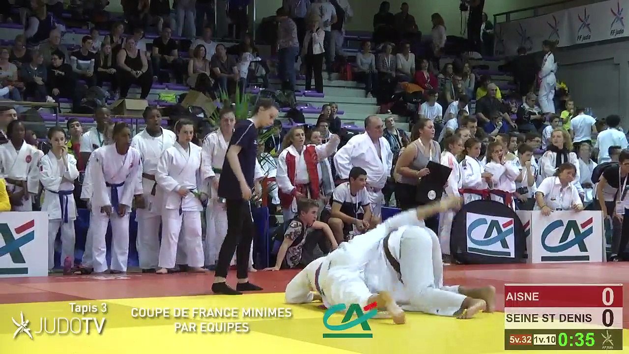 TAPIS 3 - COUPE DE FRANCE MINIMES CREDIT AGRICOLE PAR EQUIPES DE DEPARTEMENTS 2017 - LIVE 4 (177)