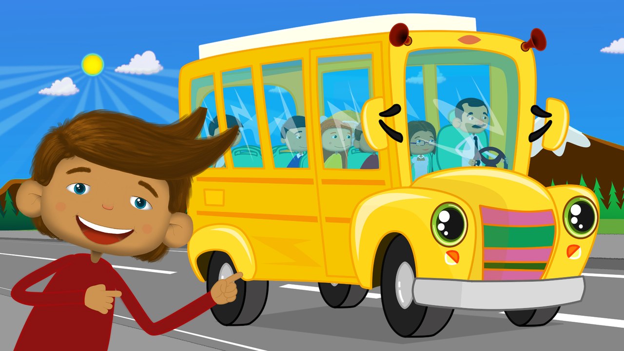 Otobüsün Tekerleği Yuvarlak - Edis ile Feris Çocuk Şarkıları | Okidokido