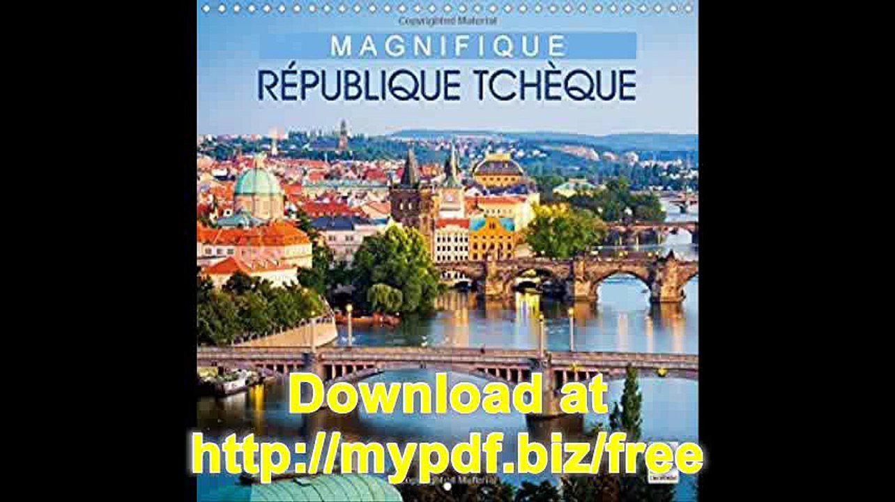 Magnifique Republique Tcheque Republique Tcheque  Terre D'histoire Et De Montagnes (Calvendo Places) (French Edition)