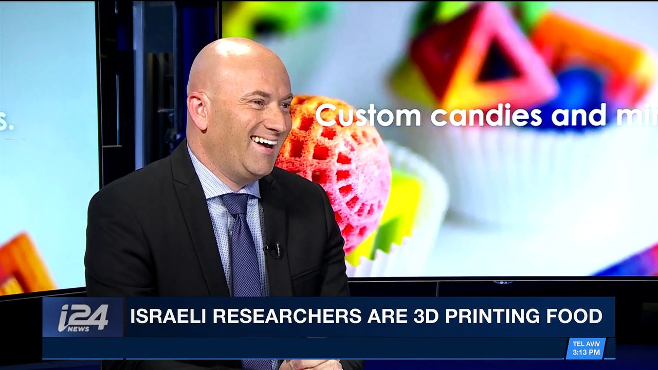 TRENDING | Israeli researchers are 3D printing food | Friday, October 27th 2017
