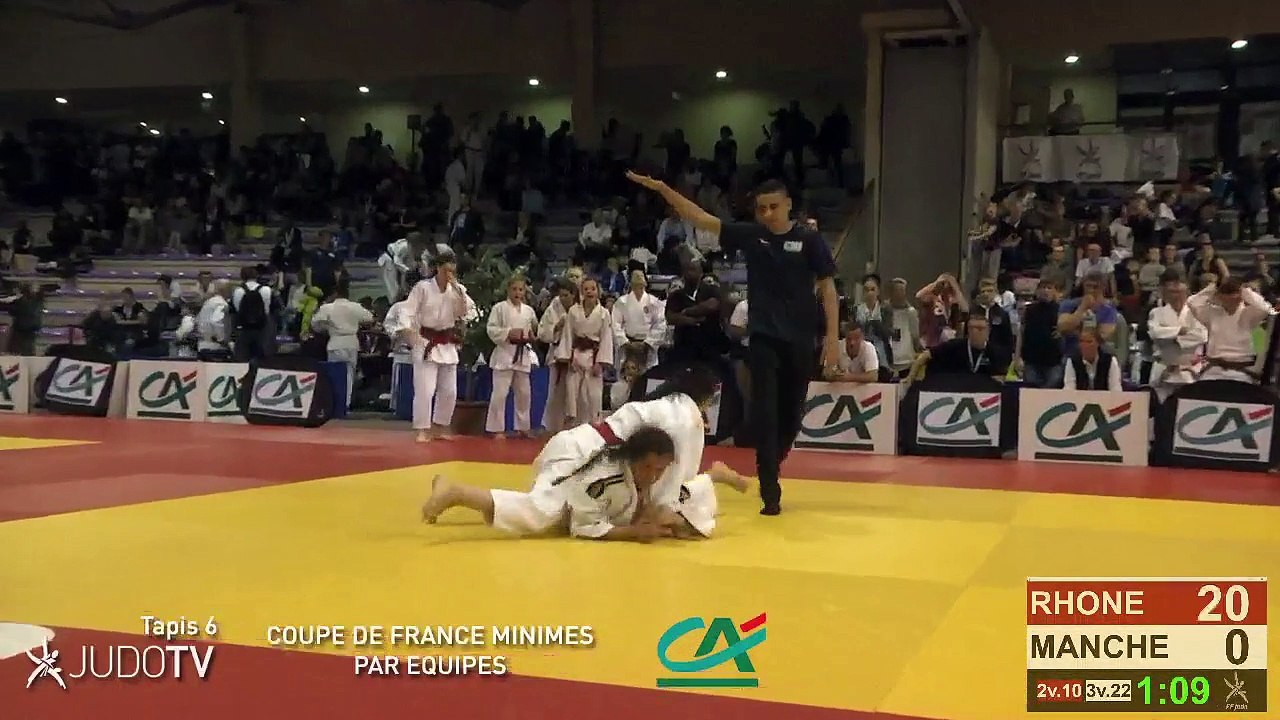 TAPIS 6 - COUPE DE FRANCE MINIMES CREDIT AGRICOLE PAR EQUIPES DE DEPARTEMENTS 2017 - LIVE 7 (148)