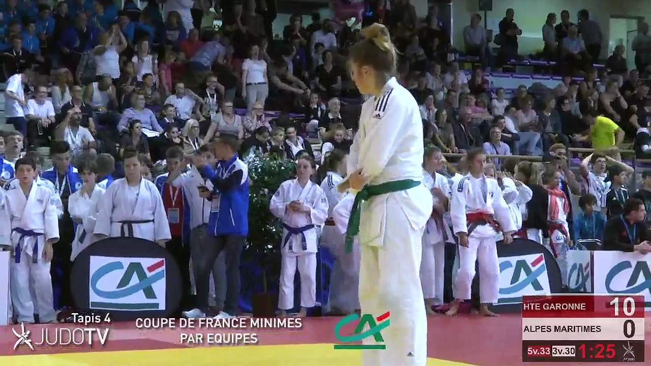 TAPIS 4 - COUPE DE FRANCE MINIMES CREDIT AGRICOLE PAR EQUIPES DE DEPARTEMENTS 2017 - LIVE 5 (159)