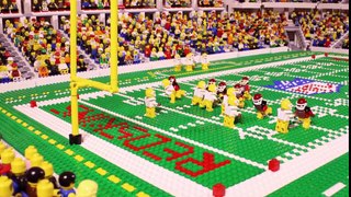 NFL Green Bay Packers and Washington Redskins (Week 11, 2016) Lego Animation Highlights