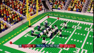 NFL Osweiler finds Fiedorowicz for a 4-yard touchdown (Week 17, 2016) Lego Animation Highlights