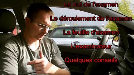Lexamen du permis de conduire